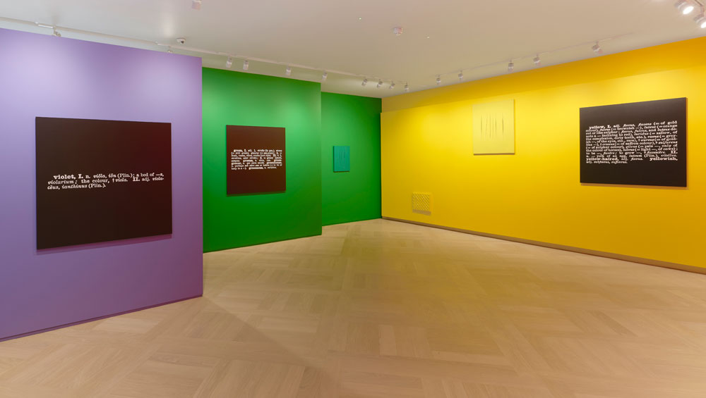 Joseph Kosuth. ‘Titled (A.A.I.A.I.)’ [colour] (O.E.D.), 1967. Mounted photograph, 122 x 122 cm. © Joseph Kosuth. Courtesy of the artist and Sprüth Magers.
