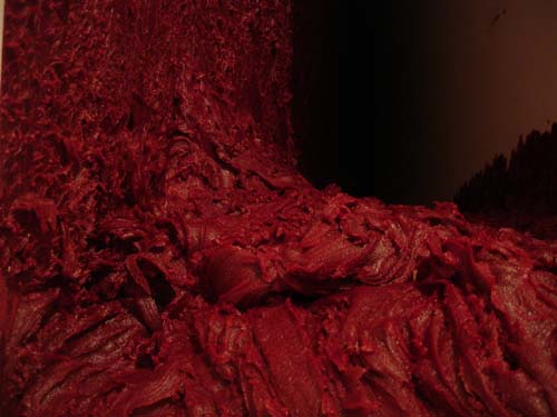 Details from Anish Kapoor, To Divide, 2006.