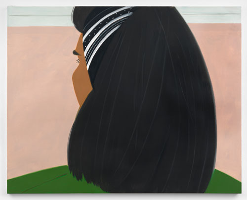 Alex Katz. Dusk 2, 1992. Oil on linen, 48 x 48 in (121.9 x 121.9 cm). © Alex Katz/Licensed by VAGA, New York, NY; Courtesy, Timothy Taylor Gallery, London.