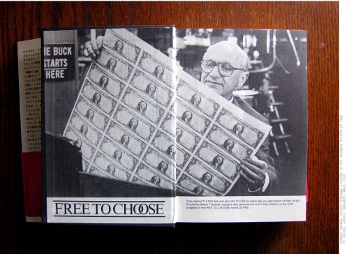 Kennedy Browne. Research image from Japanese edition of Free to Choose, Milton Friedman, 2002.