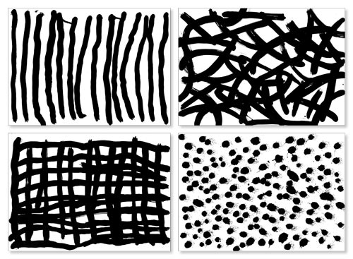 Emily Kame Kngwarreye. Untitled, 1994. Synthetic polymer paint on canvas, four panels, each 38.0 x 27.0 cm. Collection of Flinders University Art Museum, Adelaide