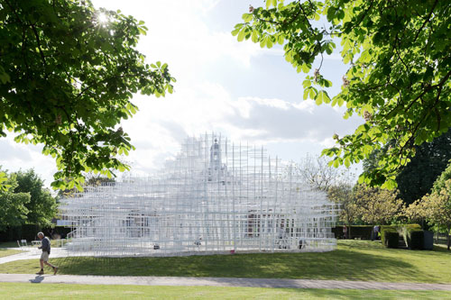Sou Fujimoto. Serpentine Gallery Pavilion 2013.
© Sou Fujimoto Architects.
Image © 2013 Iwan Baan.