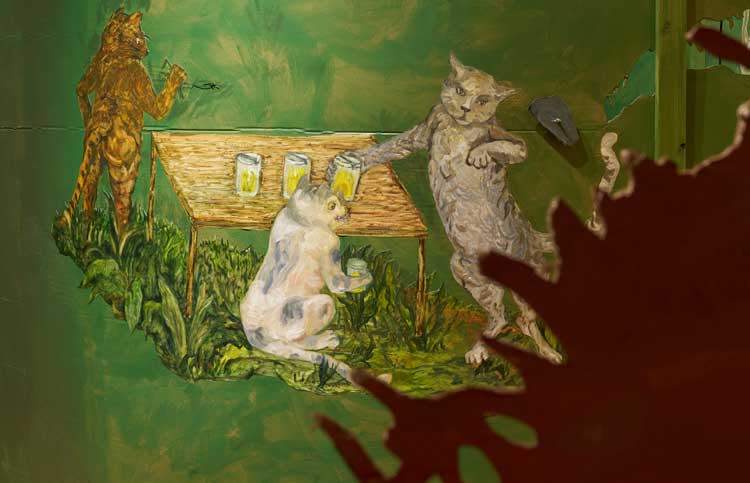 Candice Lin, g/hosti, 2025. Installation view, Whitechapel Gallery. Photo © Above Ground Studio (Matt Greenwood).