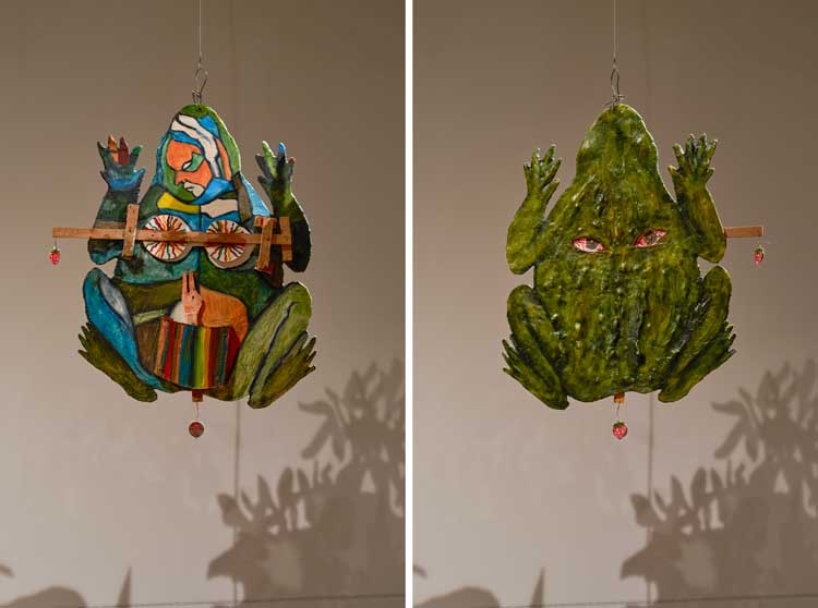 Candice Lin, g/hosti, 2025. Installation view, Whitechapel Gallery. Photo © Above Ground Studio (Matt Greenwood).