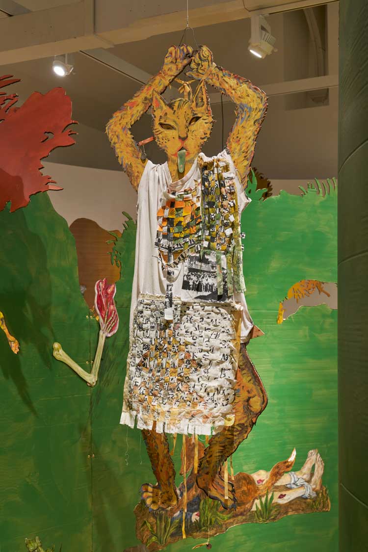 Candice Lin, g/hosti, 2025. Installation view, Whitechapel Gallery. Photo © Above Ground Studio (Matt Greenwood).