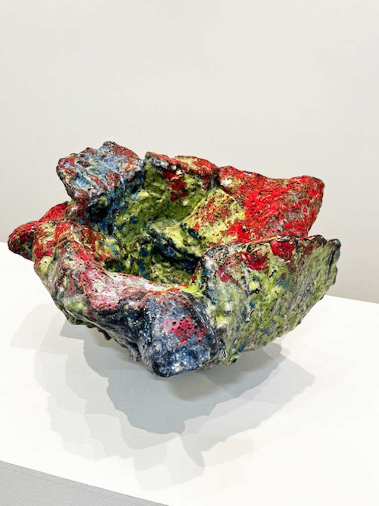 Jay Kvapil. Installation view,  Recent Landscapes, Diane Rosenstein Gallery, Los Angeles. Photo: Jill Spalding.