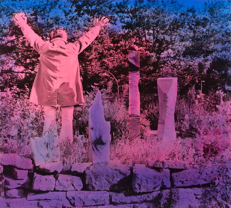 Li Yuan-chia, Untitled, 1994. Unique hand-coloured photographic print. Image courtesy of the Li Yuan-chia Foundation.