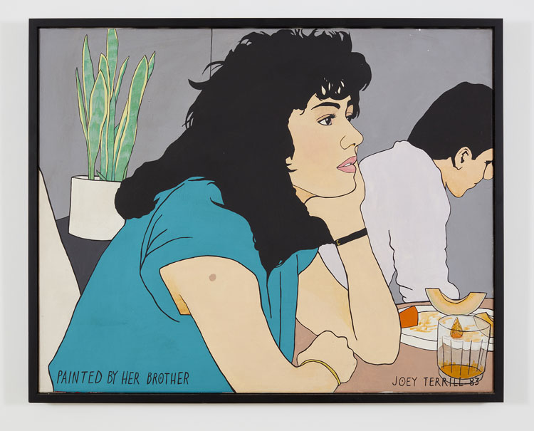 Joey Terrill. Painted by Her Brother, 1983. Acrylic on canvas. 25 ¼ x 31 ¼ in (64.1 x 79.4 cm). Private Collection.