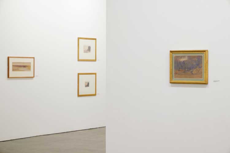Installation view, Edward Lear, Moment to Moment, (2022). © Ikon Gallery. Photo: Stuart Whipps.