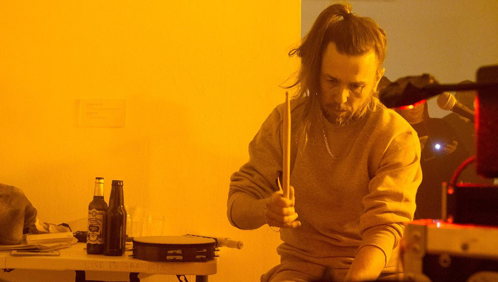 Mark Leckey. PS1 performance image.