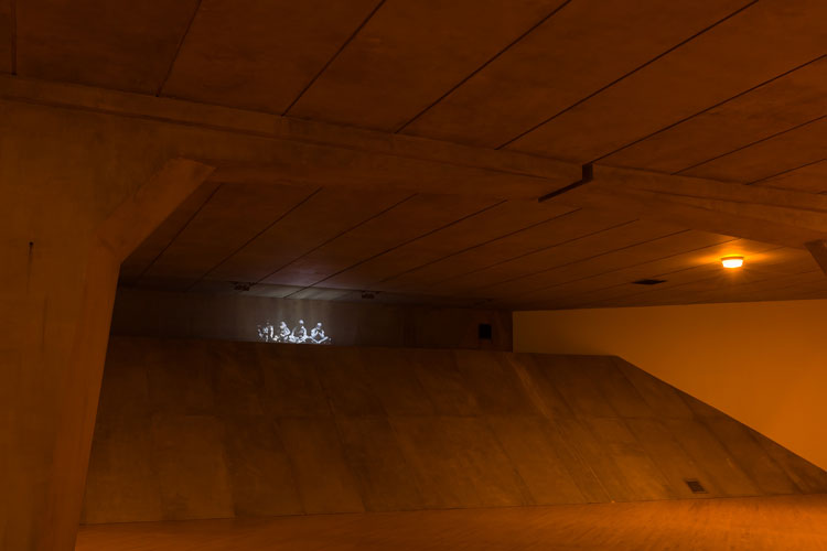 Mark Leckey. Under Under In, 2019. Audio and video installation. Overall display dimensions and duration variable. Installation view, O’ Magic Power of Bleakness, Tate Britain, London, 24 September - 5 January 2020.