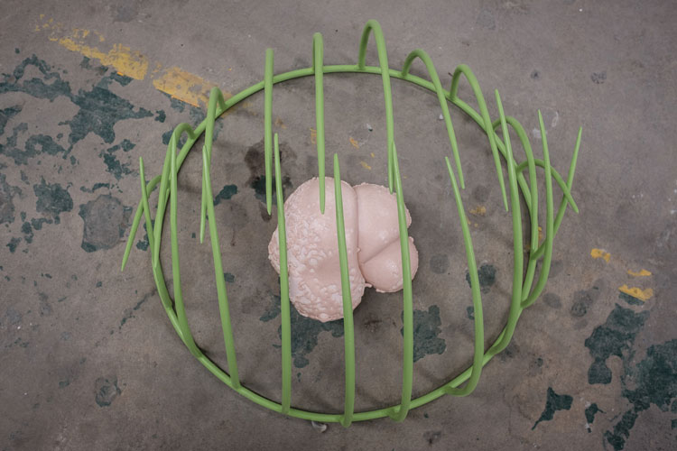 Sam Lucas. Venus Trap, 2019. Ceramic steel, H40 x L67.5 x W63 cm. Photo: Jenny Harper photography.