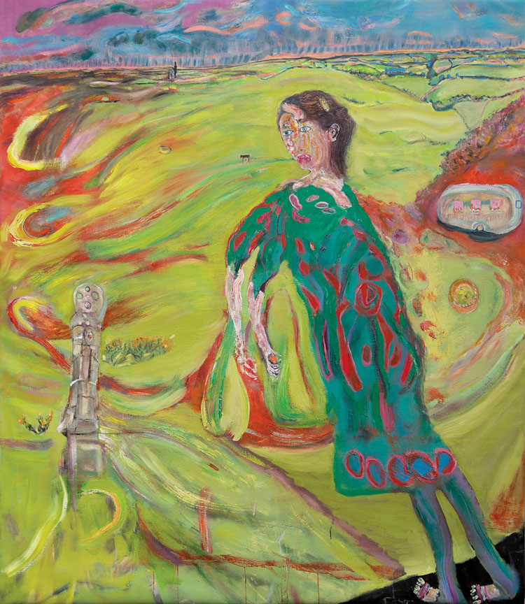 Andrew Litten, Remnants, 2020. Oil on canvas, 200 x 170 cm. Photo courtesy Anima Mundi and the artist.