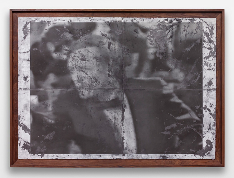 Tony Lewis. ...The Rhetorical Momentum That Some Of Their Arguments Are Taking..., 2019. Graphite and Epson UltraChrome ink on paper, 167.6 × 230 × 6.3 cm (67 × 90 1/4 × 2 1/4 in). Courtesy Massimo De Carlo, Milan / London / Hong Kong.