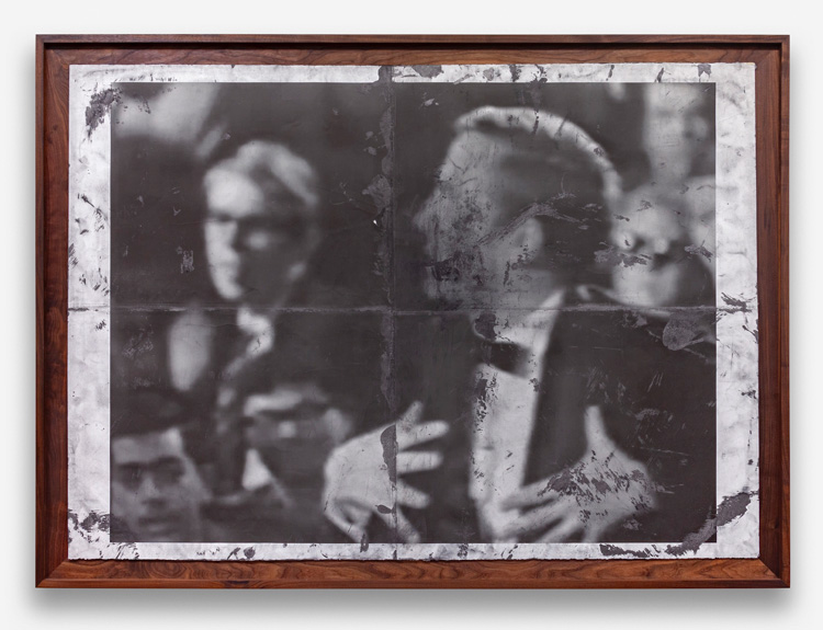Tony Lewis. ...What Are We Going To Do With The Negroes..., 2019. Graphite and Epson UltraChrome ink on paper, 167.6 × 230 × 6.3 cm (67 × 90 1/4 × 2 1/4 in). Courtesy Massimo De Carlo, Milan / London / Hong Kong.
