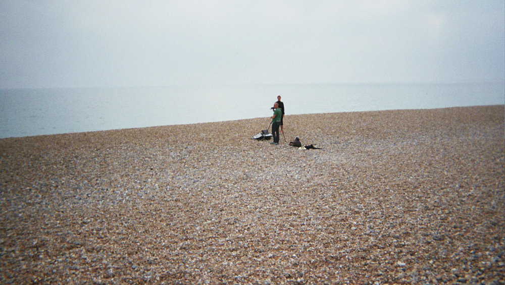 Documentation of the making of an Assisted Self-Portrait from Assembly (2013-2014) by Anthony Luvera.