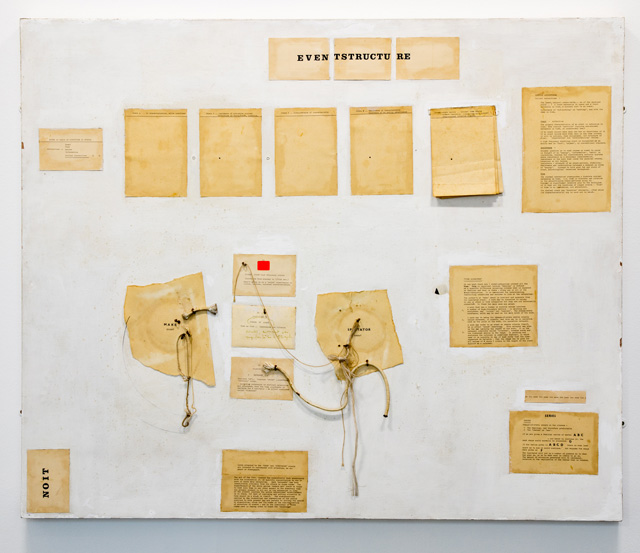 John Latham. even tstructu re, 1966-67. Installation view, Serpentine Gallery, London (1 March 2017 – 21 May 2017). Photograph © Luke Hayes.