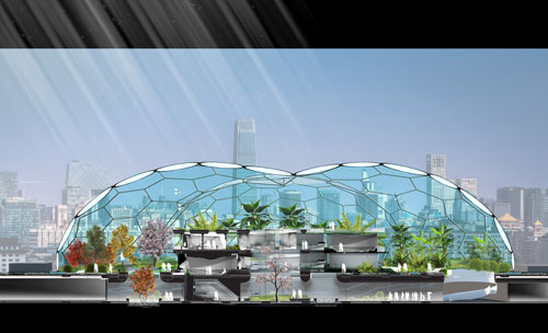 Section of Future Home. Laboratory for Visionary Architecture (LAVA) Asia Pacific. Home of the Future, 2011.