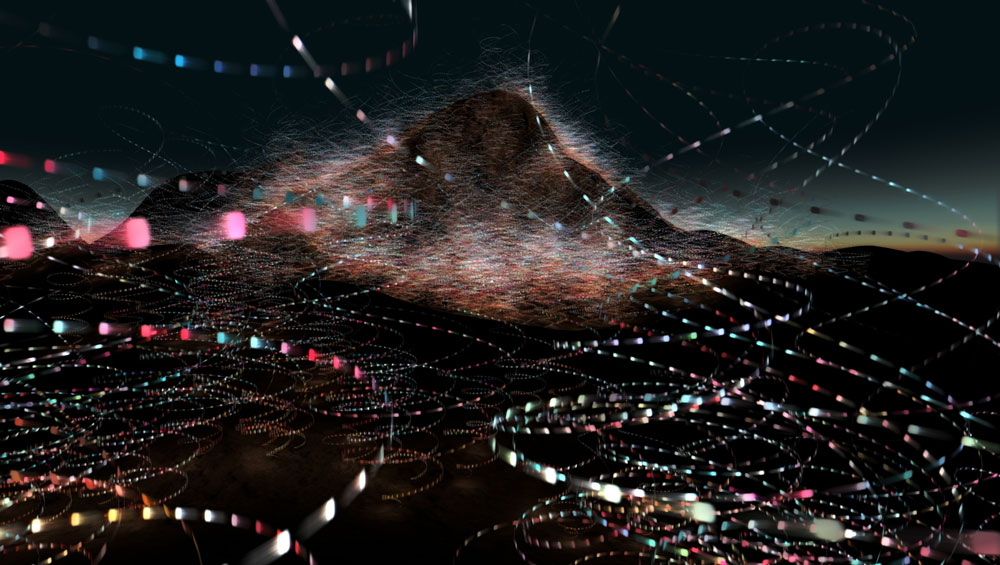Lumen Prize Gold Award 2016. Fabio Giampietro and Alessio de Vecchi, Hyperplanes of Simultaneity, 2015. Samsung Gear VR Unity.