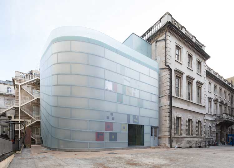 Maggie’s Centre Barts, London by Steven Holl Architects. Photo courtesy Maggie's.