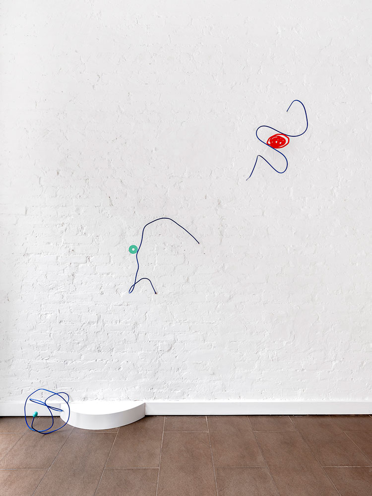 Works by Anna Barlik, installation view, Nguyen Wahed Gallery, New York, 2025. Photo courtesy Nguyen Wahed Gallery.