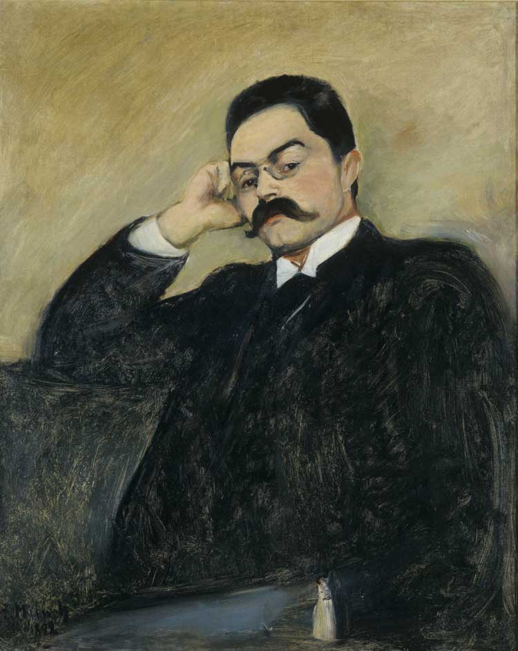 Edvard Munch, Thor Lütken, 1892. Oil on canvas. Private Collection. Photo: Munchmuseet / Sidsel de Jong.
