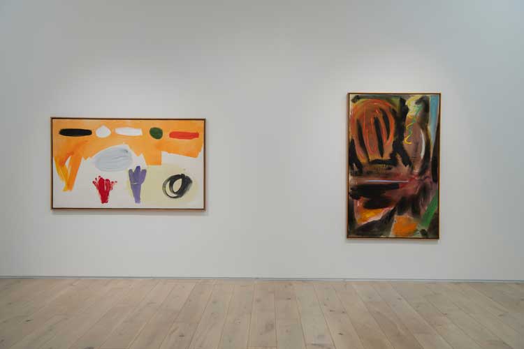 Mali Morris: Returning, installation view, Hatton Gallery, Newcastle upon Tyne, 14 September 2024 – 11 January 2025. Photo: Colin Davison.