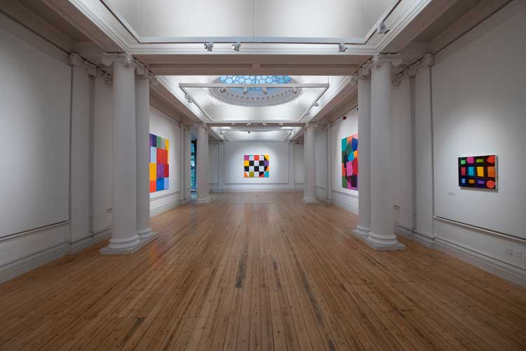 Mali Morris: Returning, installation view, Hatton Gallery, Newcastle upon Tyne, 14 September 2024 – 11 January 2025. Photo: Colin Davison.