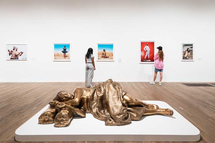 Zanele Muholi installation view at Tate Modern, 2024. Photo (c) Tate (Larina Fernandes).