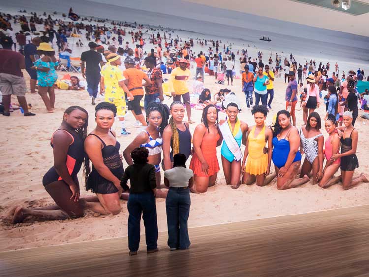 Zanele Muholi installation view at Tate Modern, 2024. Photo (c) Tate (Larina Fernandes).
