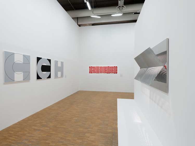 Installation view, Vera Molnár: Speak to the Eye, Pompidou Centre, Paris, 2024. Photo: Janeth Rodriguez-Garcia MNAM-CCI.
