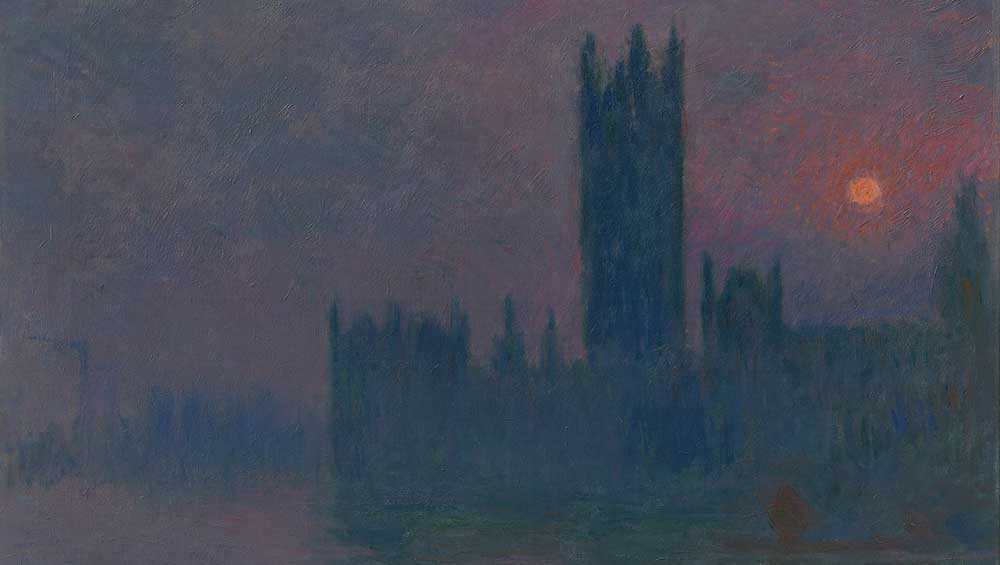 Claude Monet, Houses of Parliament, Sunset, 1900-03. Oil on canvas, 81.2 x 92 cm. Hasso Plattner Collection.