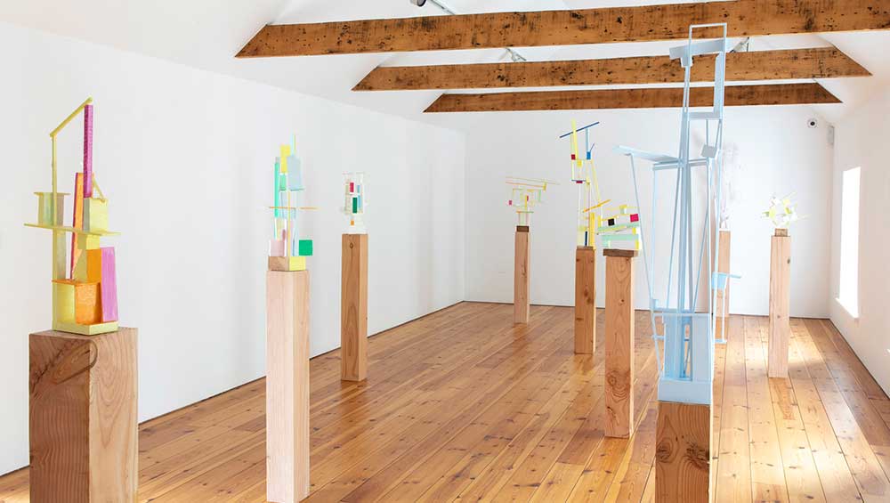 Rowan Mace: Time’s Light, installation view, Cample Line, 2023. Photo: Mike Bolam.