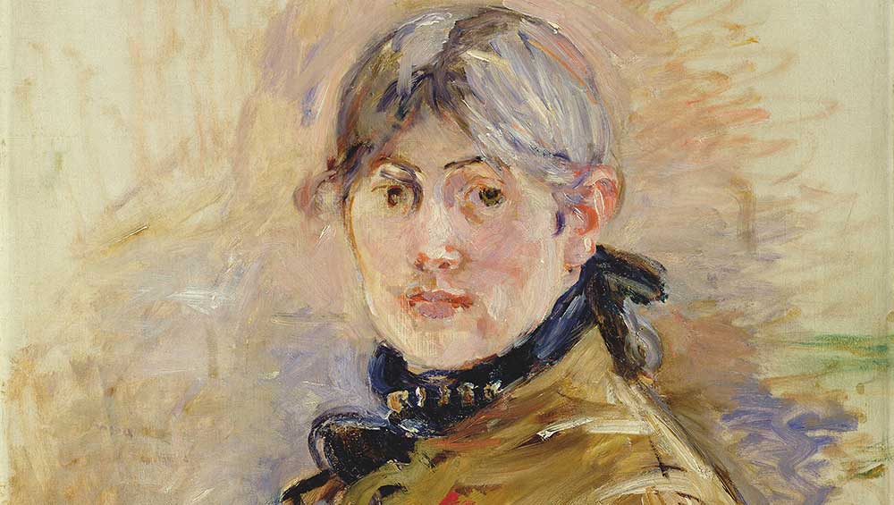 Berthe Morisot, Self-portrait, 1885. © Musée Marmottan Monet, Paris.