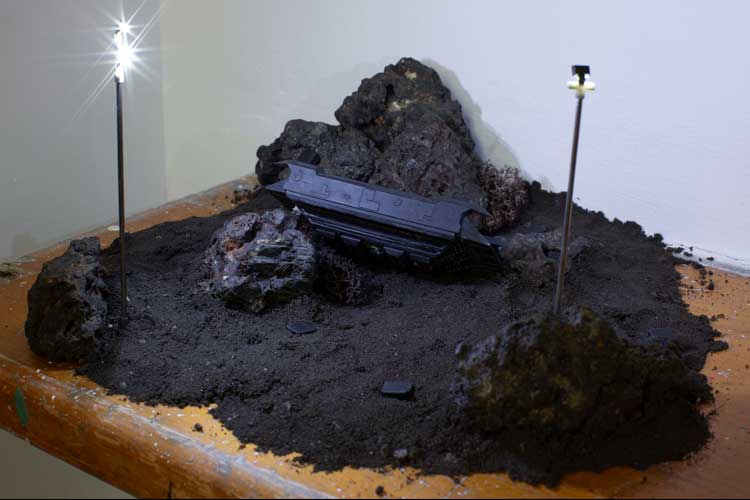 Ferry, installation view, Invites: Molly Erin McCarthy, Zabludowicz Collection, 2023. Photo: David Bebber.