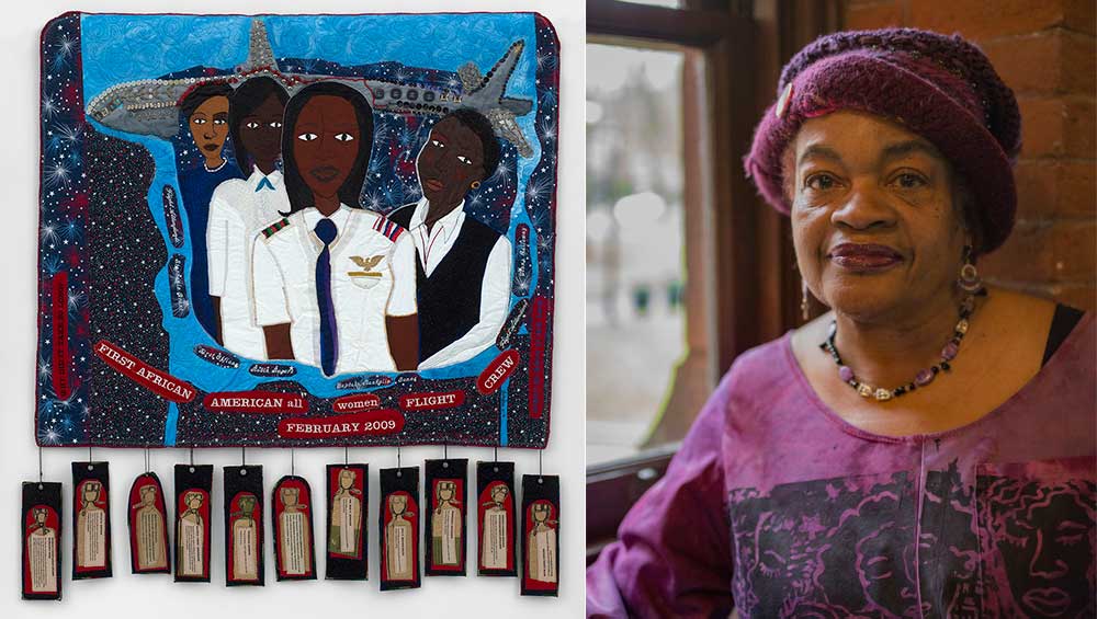 Dindga McCannon. Courtesy the artist, Pippy Houldsworth Gallery, London, and Fridman Gallery, New York.