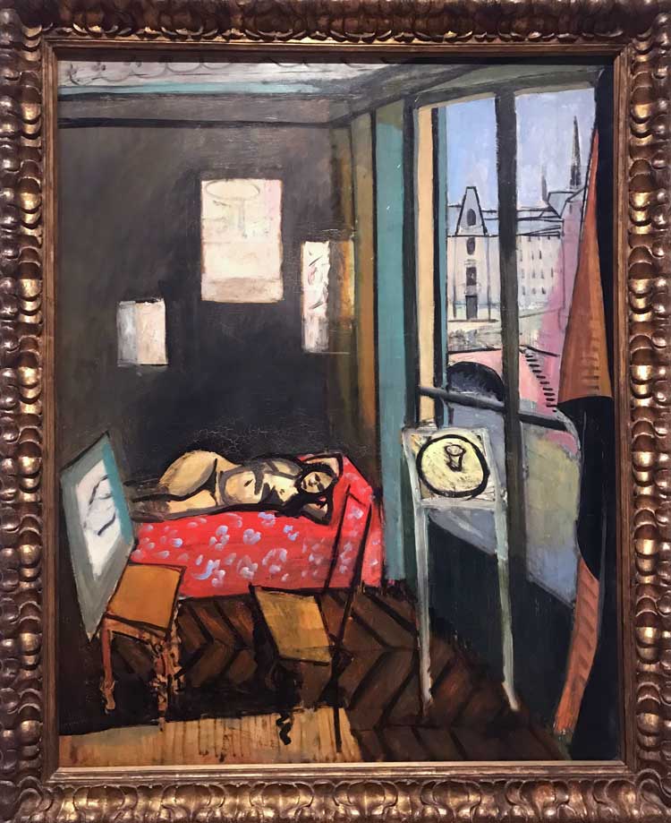 Henri Matisse, Studio, quai Saint-Michel, 1917. Oil on canvas, 146.1 x 116.2cm. The Phillips Collection, Washington, D.C. Photo: Marie Pohl.