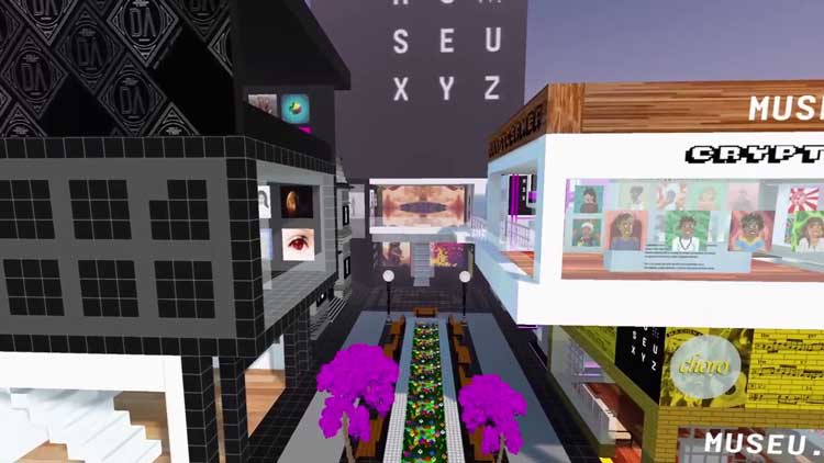 The current appearance of the museum complex.