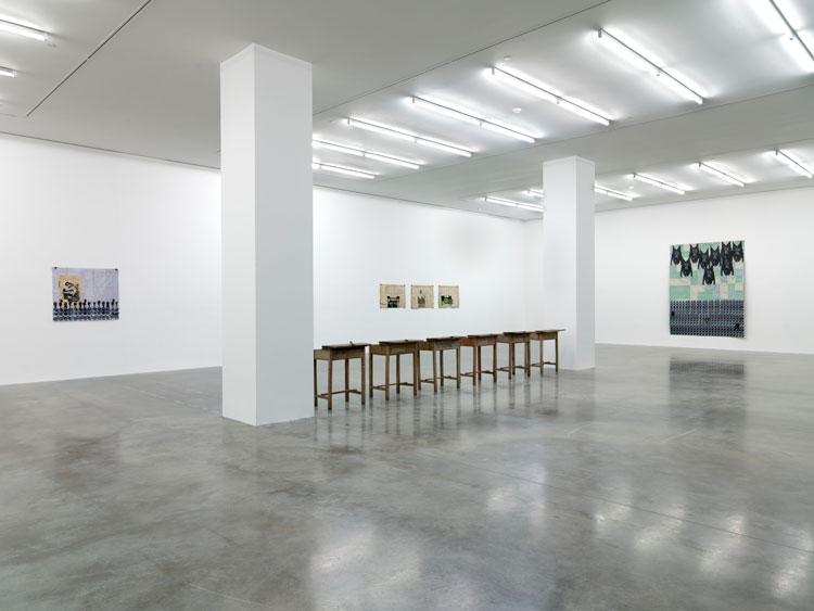 Ibrahim Mahama: Lazarus. White Cube Bermondsey, 15 September – 7 November 2021. © the artist. Photo © White Cube (Todd-White Art Photography).