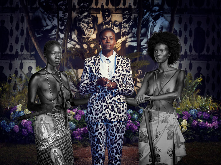 Kudzanai Chiurai. We Live in Silence VI, 2017. Image courtesy Jorge M. Perez Collection / El Espacio23.