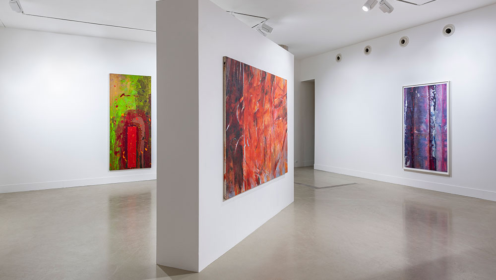 Modal Painting, installation view, Maximillian William, London, Spring 2021. Photo: Damian Griffiths. Image courtesy of Maximillian William, London.