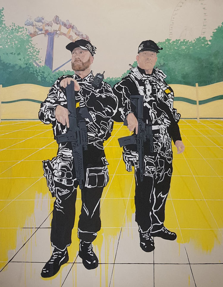 Kate Mieczkowska, King, 2018. Oil on canvas, 244 x 183 cm. © the artist.