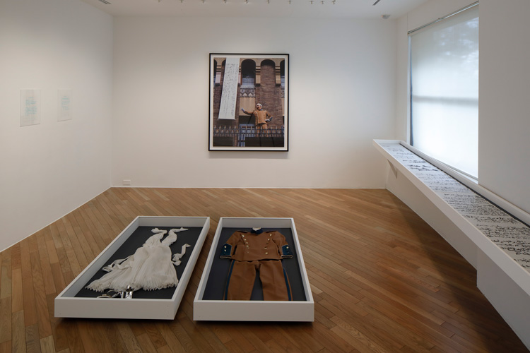 Self-Portrait (Actress) / Marilyn at Tokyo University, Komaba, 1995-2008. Installation view, Hara Museum of Contemporary Art, Shinagawa-ku. ⓒ Yasumasa Morimura.