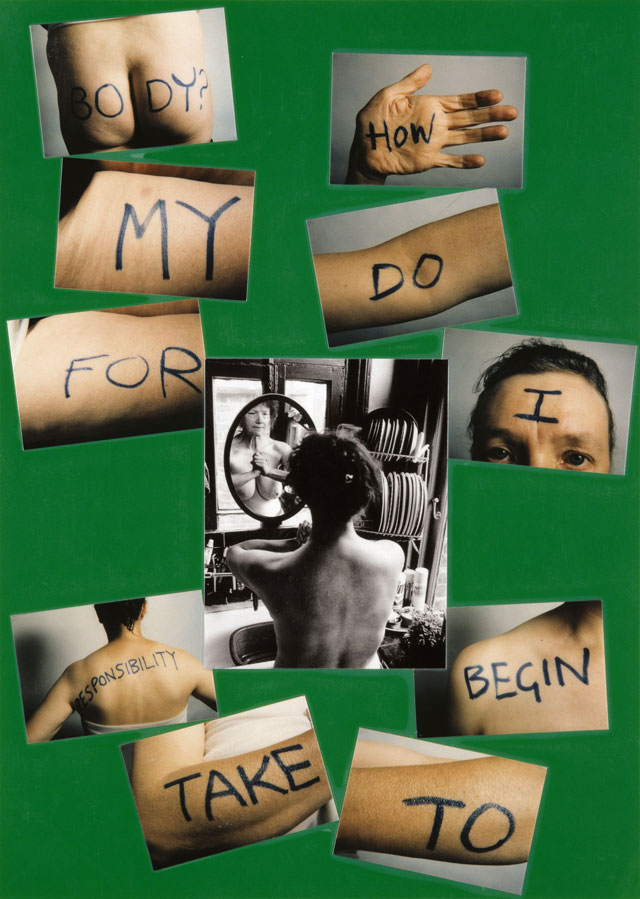 The Picture of Health, Jo Spence in collaboration with Rosy Martin, Maggie Murray and Terry Dennet, 1982. Copyright The Jo Spence Memorial Archive, Ryerson University, Courtesy MACBA Collection.