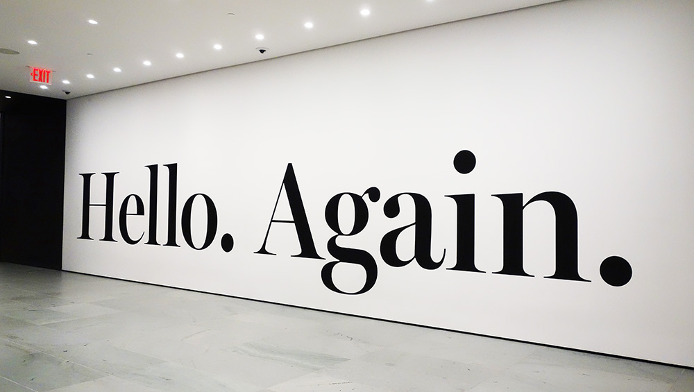 Haim Steinbach, hello again, 2013. Photo: Antonio Rivera.