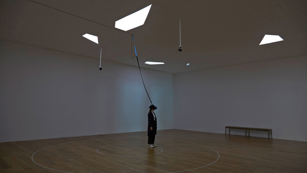 Daniel Steegmann Mangrané, The Word for World is Forest, 2019, installation view at Nottingham Contemporary. Photo Stuart Whipps.