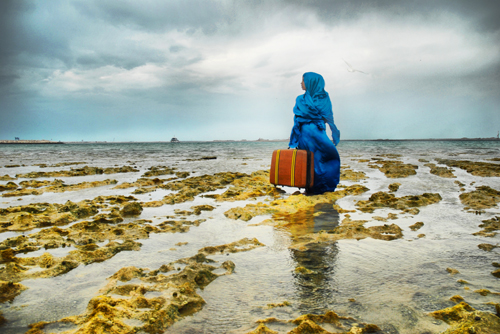 Lateefa bint Maktoum. The Last Look, 2009. Archival print, 100 x 150 cm. Courtesy of the artist.