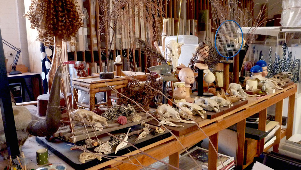 Vera Möller. Prototopia, 2007. Mixed media, 66 x 68 x 68 cm.