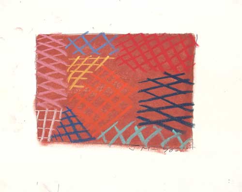 Jeremy Moon. Drawing [1970], 1970, pencil & pastel on paper, 20.3 x 25.4 cm, 8 x10"