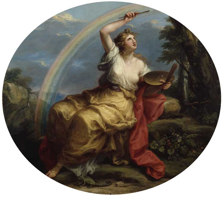 Angelica Kauffman, RA, Colouring, 1778-80 © Royal Academy of Arts, London. Photo: John Hammond.